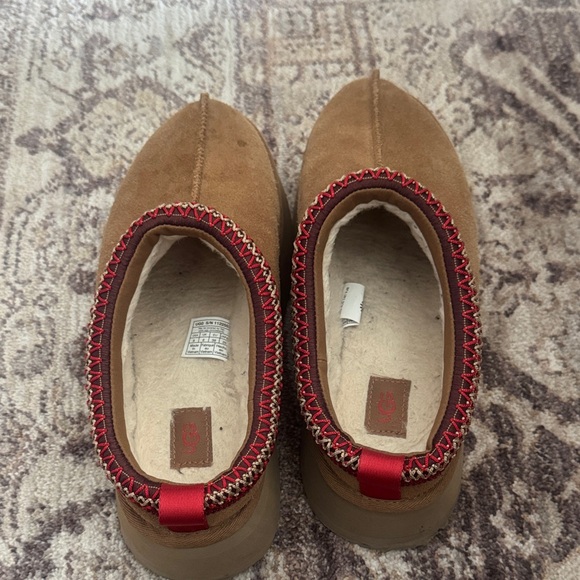 UGG TAZZ Brown Suede Slip-On Shoes - Picture 3 of 4